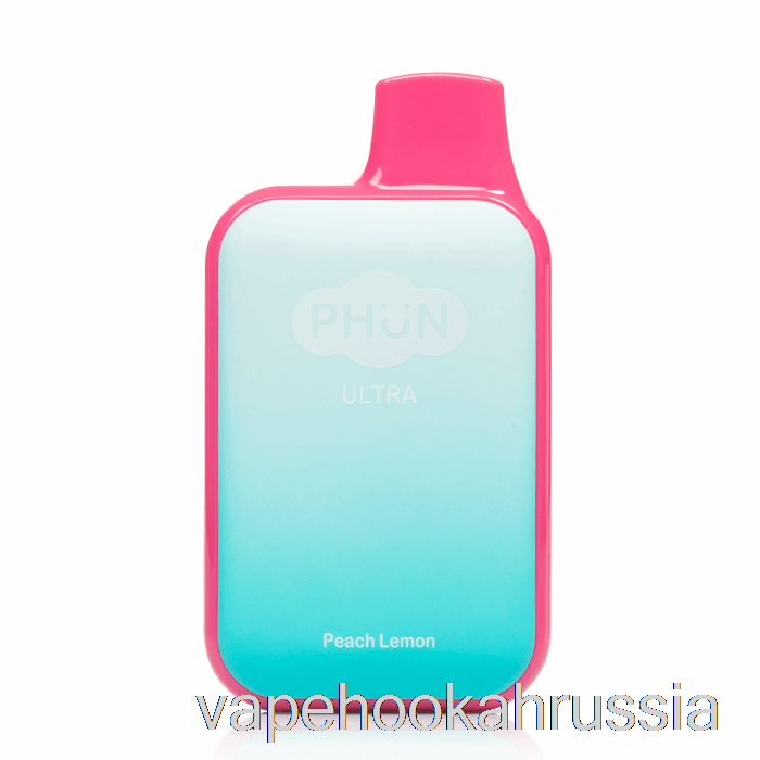 Vape Juice Phun Ultra 6000 одноразовый персик лимон